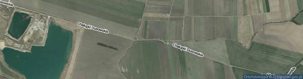 Zdjęcie satelitarne Chałupki Dusowskie ul.